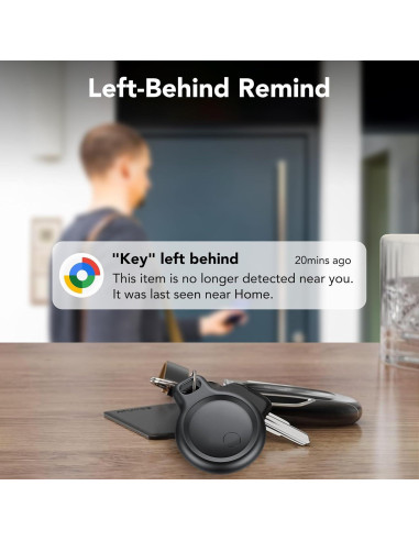 Etiquetas de Rastreo Bluetooth Ajblg - Paquete de 4, Android