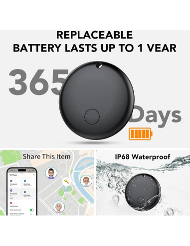 Etiquetas de Rastreo Bluetooth Ajblg - Paquete de 4, Android