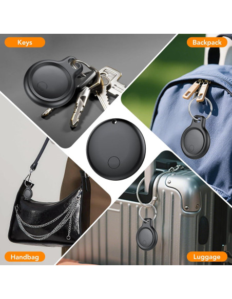 Etiquetas de Rastreo Bluetooth Ajblg - Paquete de 4, Android