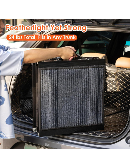 Rampa Plegable para Perros RexTact 350kg Antideslizante 170cm