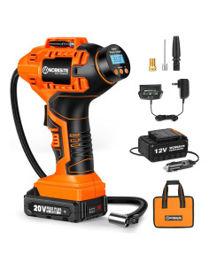 Compresor de Aire Portátil WORKSITE WCAP115D 12V Sin Cable