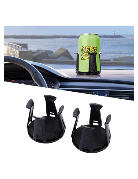 Adaptador Soporte para Tazas de Coche Zpana 2PCS Universal