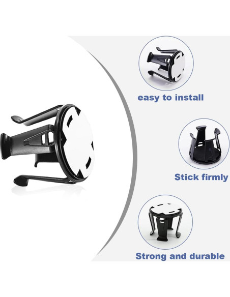 Adaptador Soporte para Tazas de Coche Zpana 2PCS Universal