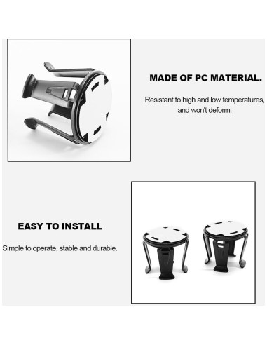 Adaptador Soporte para Tazas de Coche Zpana 2PCS Universal