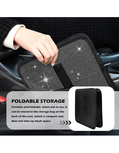 Basurero para Auto YGDMD Plegable Blanco 22.8x22.8 cm