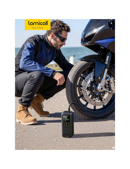 Compresor de Aire Portátil Lamicall VHEP03 150 PSI Batería