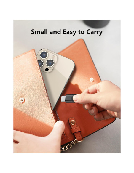 Adaptador Lightning a USB C FQSH 27W Carga Rápida - Paquete de 2 Adaptador Lightning a USB C FQSH 27W Carga Rápida - Paquete de 2