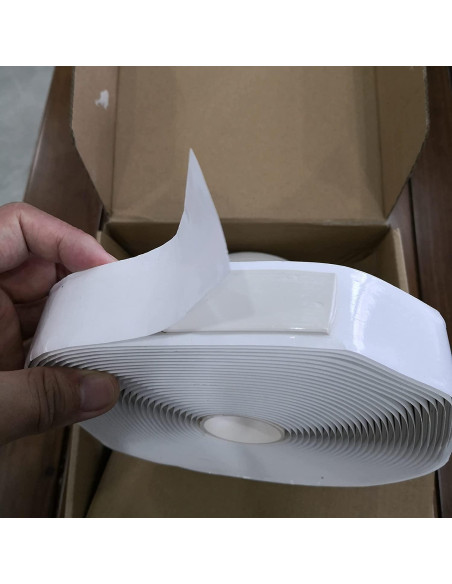 Cinta Butílica LLPT Blanca 2.54 cm x 10 m para Sellado