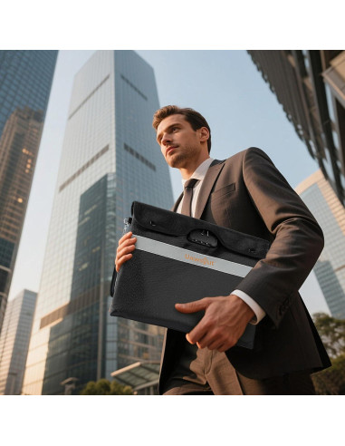 Bolsa Documentos Ignífuga Uawsyut 36.3x28.4cm con Cerradura