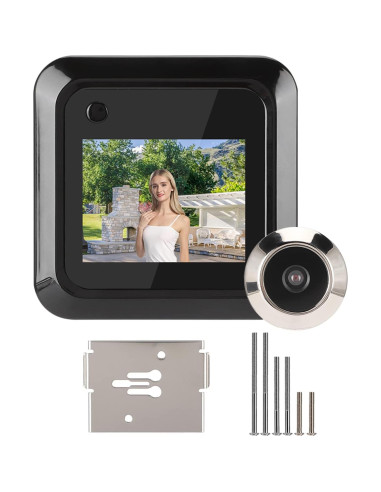 Visor de Puerta Inteligente Zetiling 2.4" Pantalla LCD HD