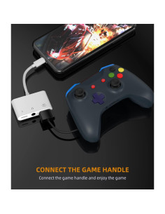 Adaptador 3 en 1 Zoyuzan Lightning a 3.5mm y USB OTG para iPhone 2