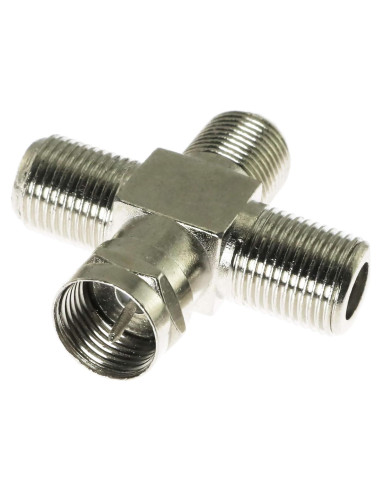 Divisor coaxial 4 vías E-excepcional para TV y satélite
