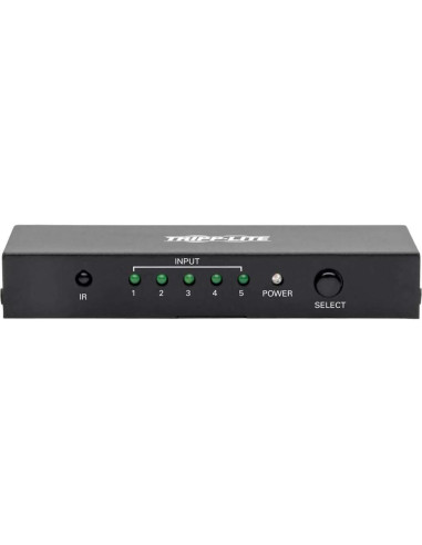 Interruptor HDMI 5 Puertos Tripp Lite B119-005-UHD 4K 60Hz