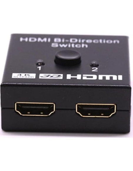 Conmutador HDMI 4K EXKOKORO 2 en 1 Manual Compatible PS5 Xbox