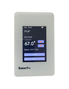 Termostato Programable de Suelo Eléctrico Radiant Pro WiFi