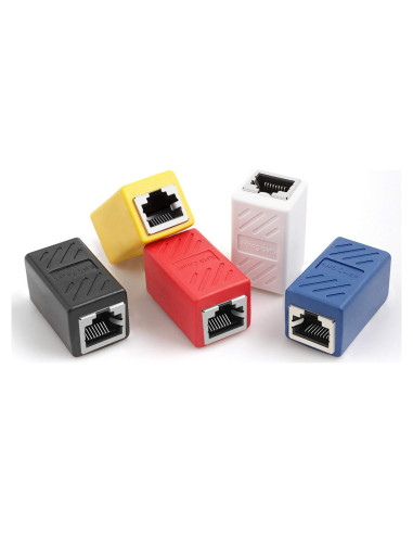 Adaptador RJ45 hembra a hembra Pasow - Paquete de 5