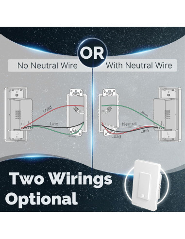 Interruptor Inteligente Zigbee 1 Gang MOES, Control Remoto, Compatible con Alexa