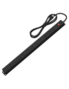 Regleta de Alimentación CFMASTER 12 Salidas 2100 Julios 1.83m