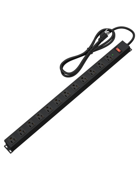 Regleta de Alimentación CFMASTER 12 Salidas 2100 Julios 1.83m