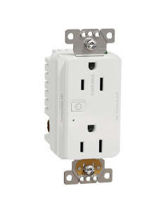 Enchufe Inteligente Z-Wave Square D SQR44102WHZ 15A 120V Blanco