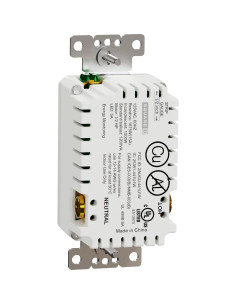 Enchufe Inteligente Z-Wave Square D SQR44102WHZ 15A 120V Blanco 2