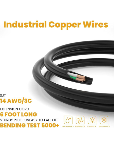 Regleta de Alimentación CFMASTER 12 Salidas 2100 Julios 1.83m