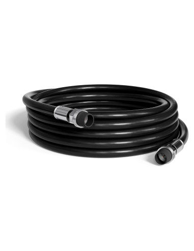Cable Coaxial RG6 7.5m THE CIMPLE CO Doble Blindaje Negro
