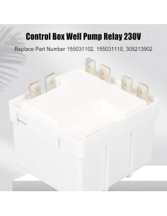 Relé de Potencial 35A RVA 230V - Control de Bomba de Pozo HEETHYCOOL 2