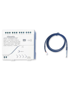 Controlador de Temperatura Inteligente Tuya 4 Canales 85-250V