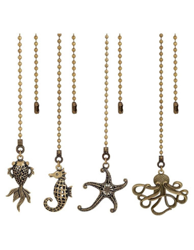 Cadena de Tirar para Ventilador de Techo BENECREAT 4 Estilos