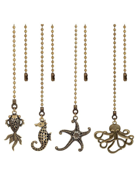 Cadena de Tirar para Ventilador de Techo BENECREAT 4 Estilos