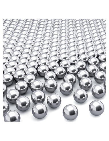 Bolas de Mezcla de Pintura PAGOW 400pcs Acero Inoxidable 3mm