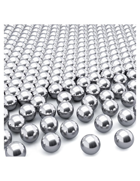 Bolas de Mezcla de Pintura PAGOW 400pcs Acero Inoxidable 3mm