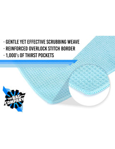 Toallas de Microfibra Waffle 40.64cm La Compañía de Paños - Paquete de 3 2