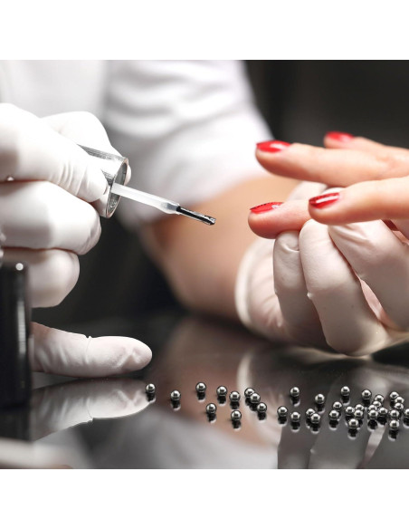 Bolas de Mezcla de Pintura PAGOW 400pcs Acero Inoxidable 3mm