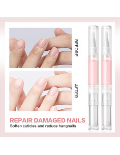 Aceite de Crecimiento de Uñas Radiante PTOSO 32g Limón 2