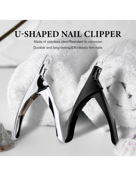 Cortador de Uñas Acrílicas Xorim - Acero Inoxidable, Ergonómico