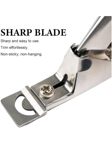 Cortador de Uñas Acrílicas Xorim - Acero Inoxidable, Ergonómico