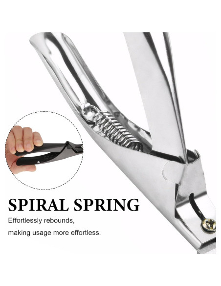 Cortador de Uñas Acrílicas Xorim - Acero Inoxidable, Ergonómico