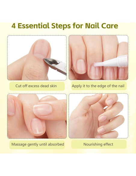 Aceite para Crecimiento de Uñas Nailz GIL - 4 PZS