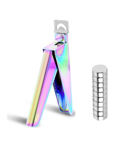 Cortador de Uñas Acrílico Luhaomisky con Medición y Imán