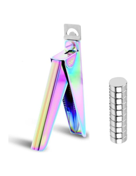 Cortador de Uñas Acrílico Luhaomisky con Medición y Imán