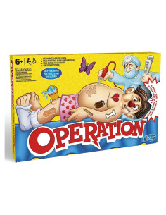 Juego de Operación Hasbro - Cavity Sam, 1 bandeja, 11 piezas