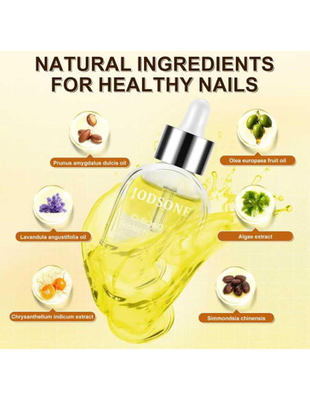 Aceite de Cutícula JODSONE Hidratante 68g con Gotero