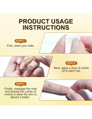 Aceite de Cutícula JODSONE Hidratante 68g con Gotero