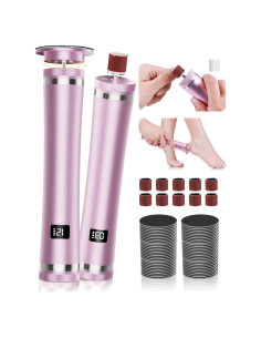 Removedor de Callos Eléctrico Tohecu MY-101 Rosa 12 Velocidades