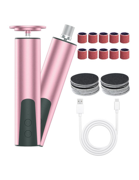 Removedor de Callos Eléctrico Laikme 2 en 1 con 6 Velocidades