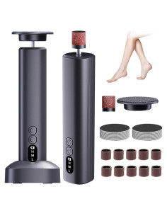 Removedor de Callos Eléctrico FyndAna 2 en 1 Inalámbrico 6 Velocidades