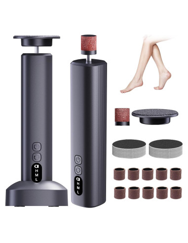 Removedor de Callos Eléctrico FyndAna 2 en 1 Inalámbrico 6 Velocidades