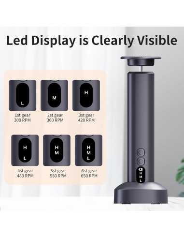 Removedor de Callos Eléctrico FyndAna 2 en 1 Inalámbrico 6 Velocidades